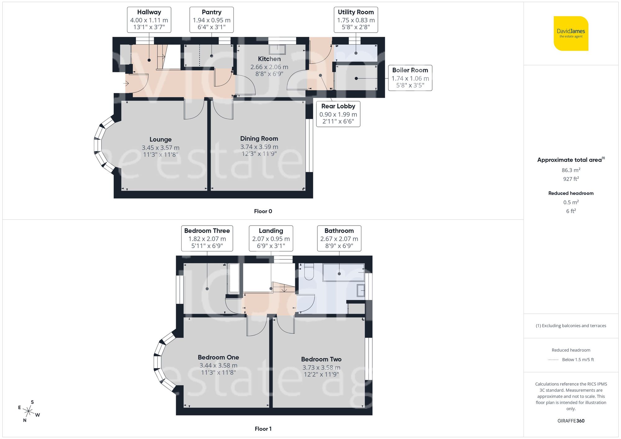 Floorplan for Farndon Road, Sutton in Ashfield, Nottinghamshire