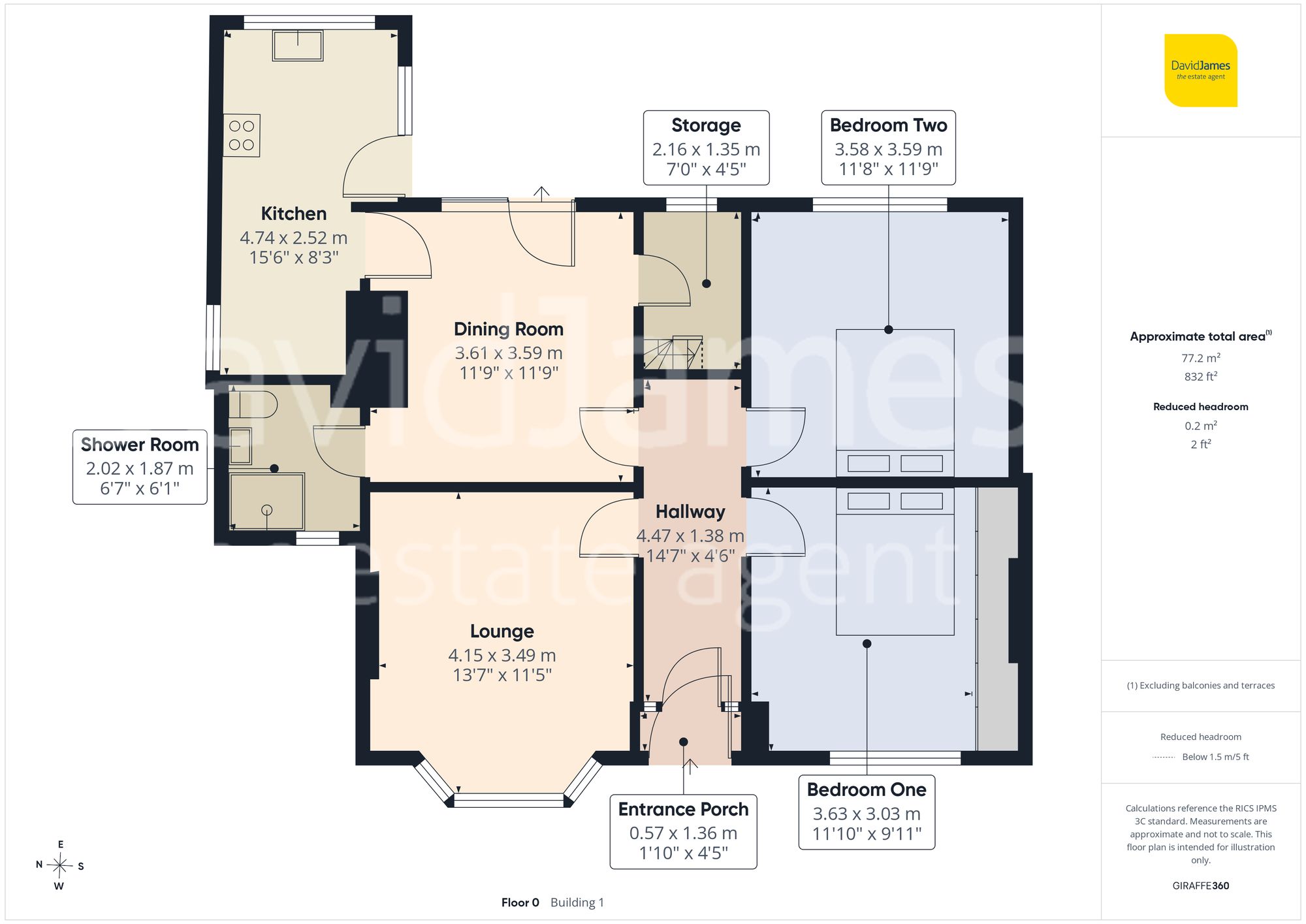 Floorplan for Eastdale Road, Nottingham