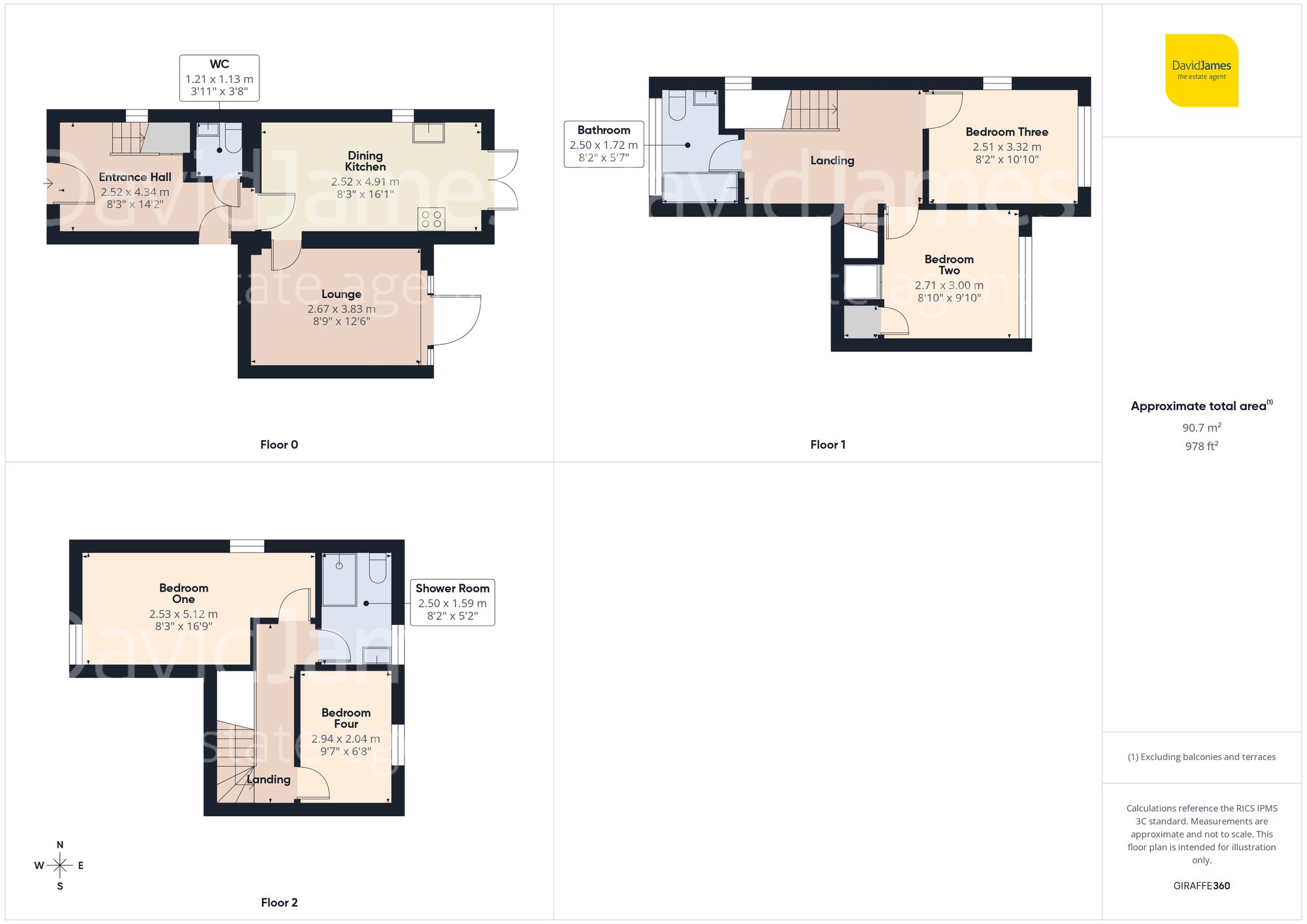 Floorplan for Edwards Lane, Nottingham