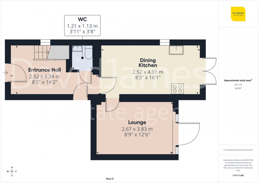 Floorplan for Edwards Lane, Nottingham