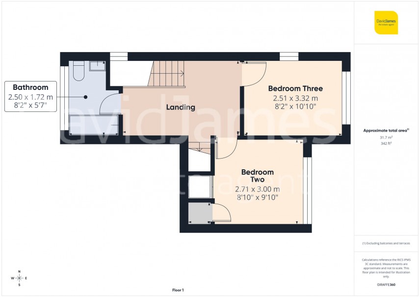 Floorplan for Edwards Lane, Nottingham