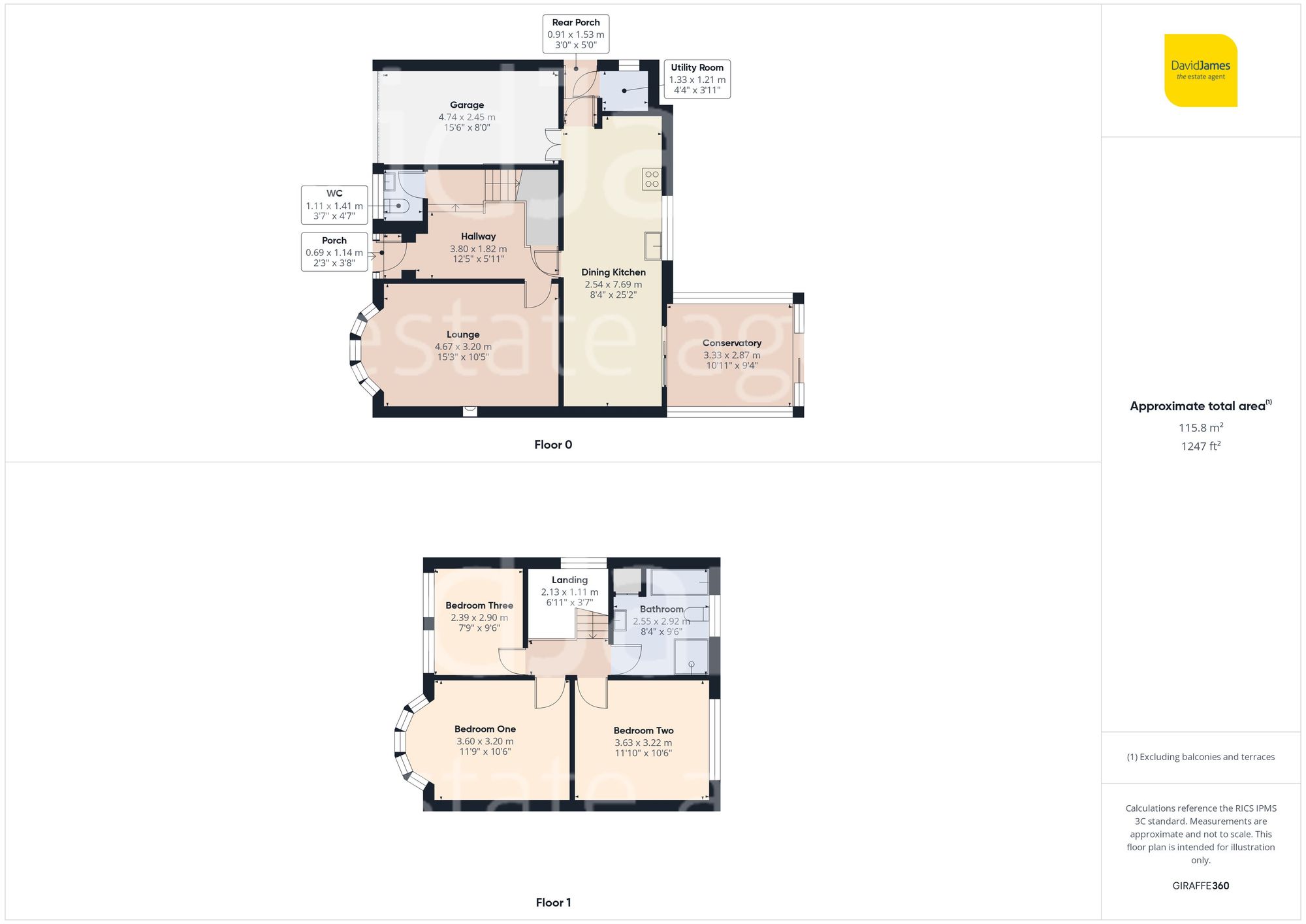 Floorplan for Priestsic Road, Sutton in Ashfield, Nottinghamshire