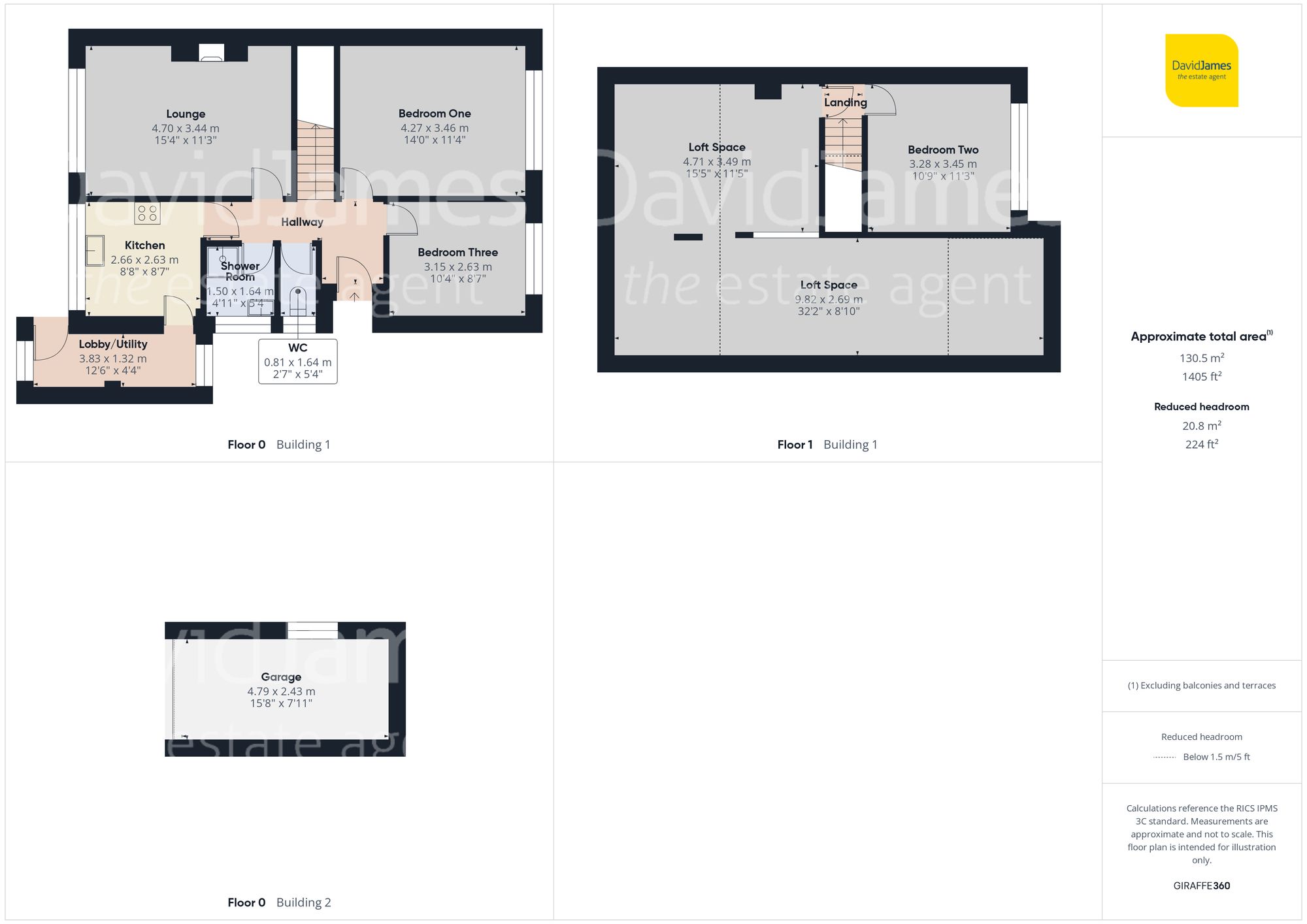 Floorplan for Richmond Road, Kirkby-In-Ashfield, Nottinghamshire
