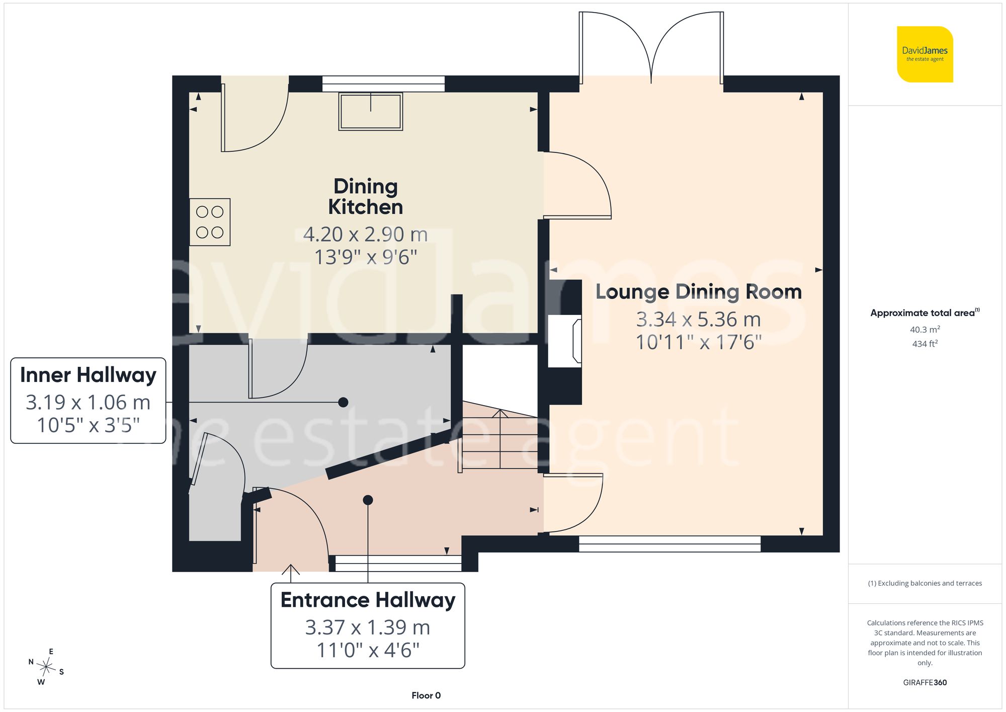 Floorplan for Hucknall Road, Nottingham