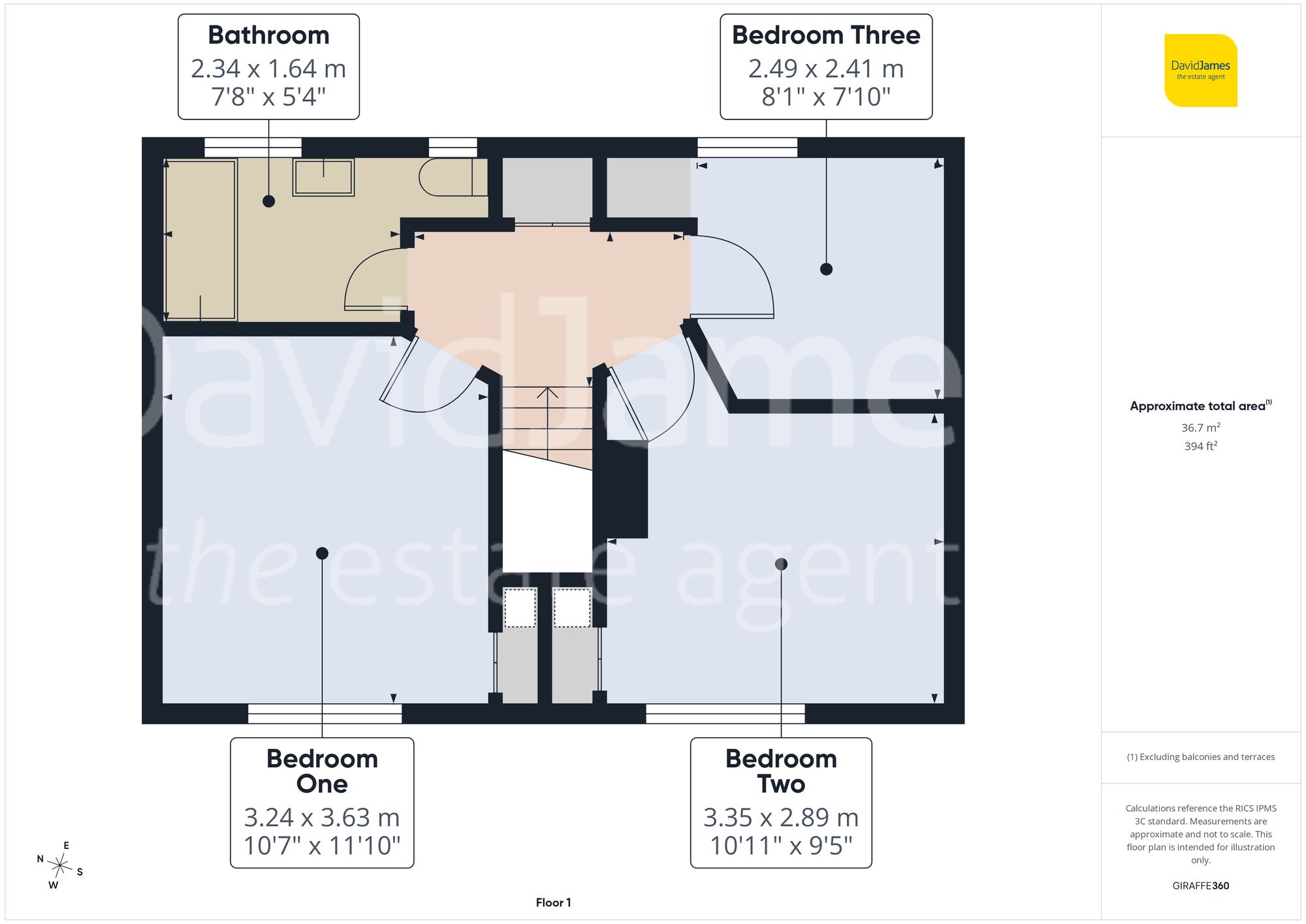 Floorplan for Hucknall Road, Nottingham