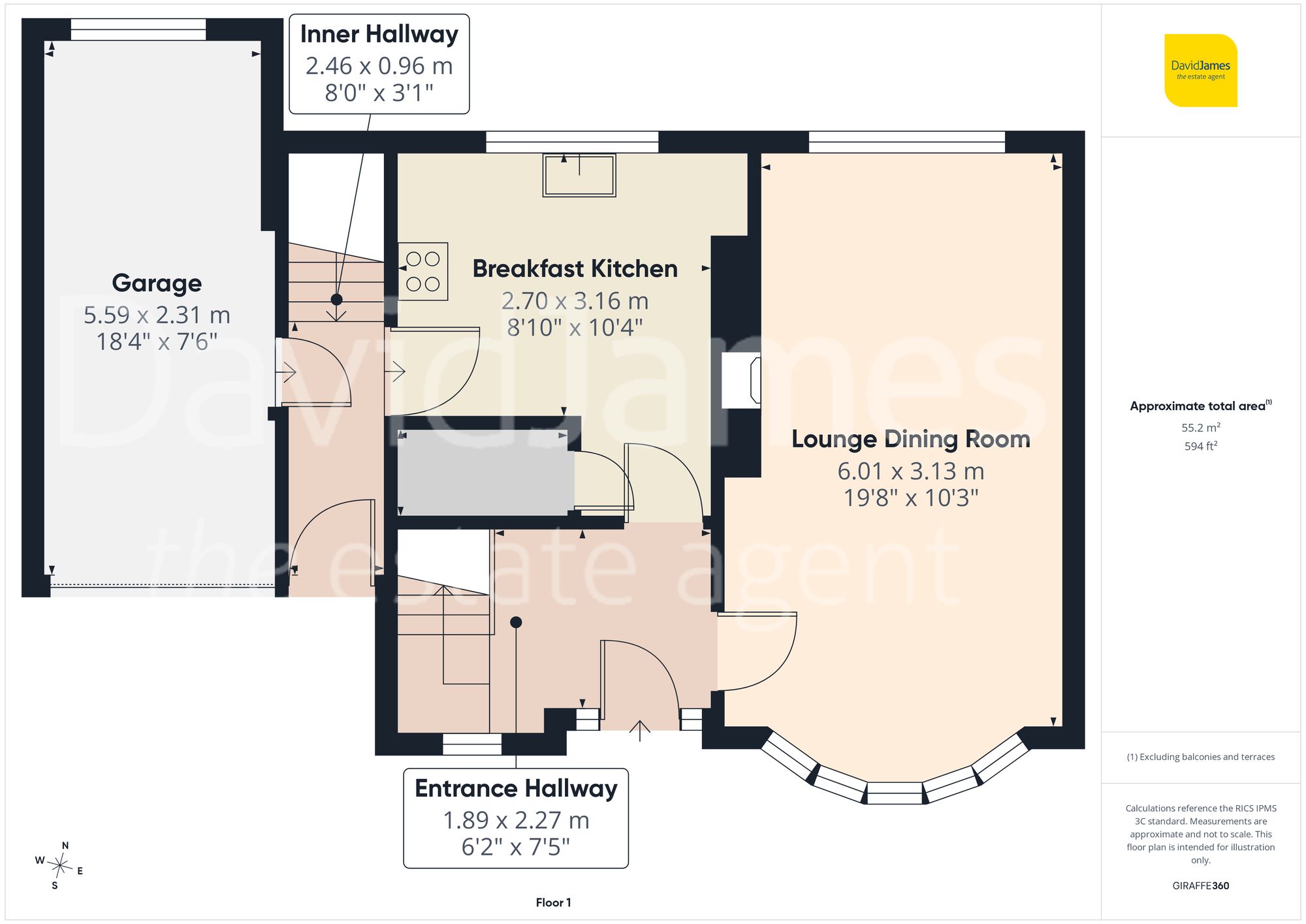 Floorplan for Newfield Road, Nottingham