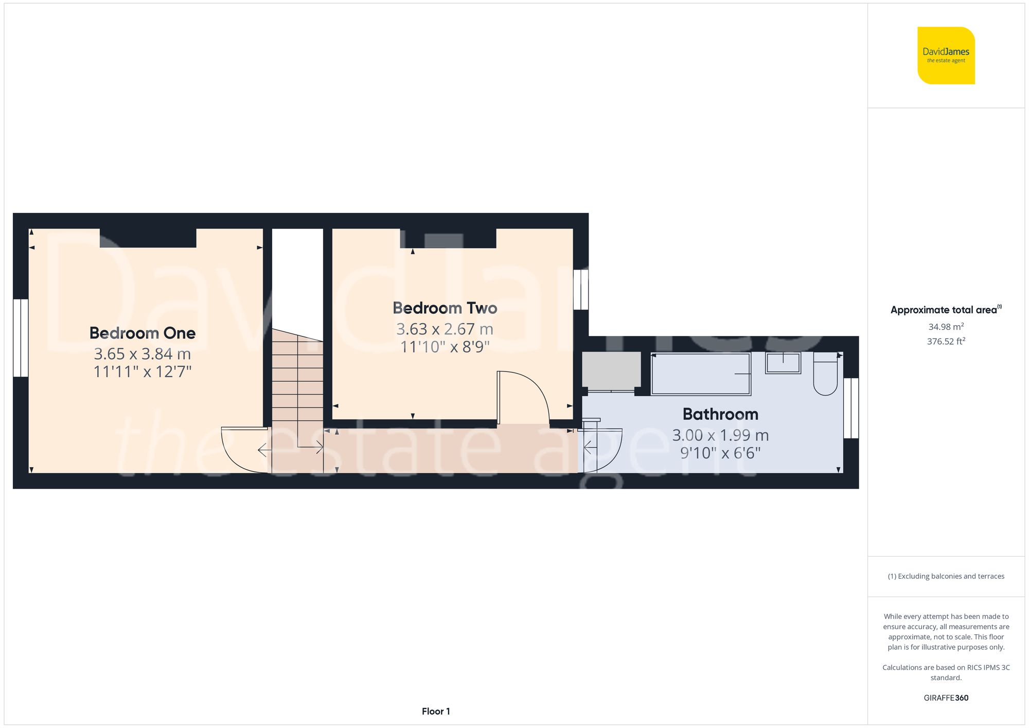 Floorplan for Dale Road, Carlton, Nottingham