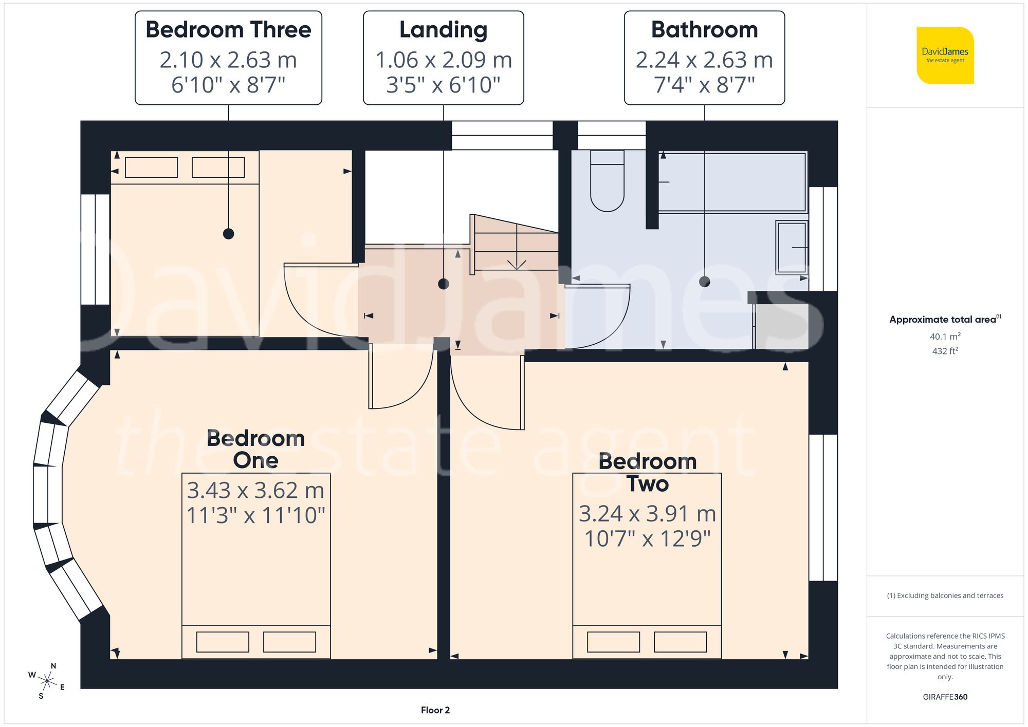 Floorplan for Somersby Road, Mapperley, Nottingham