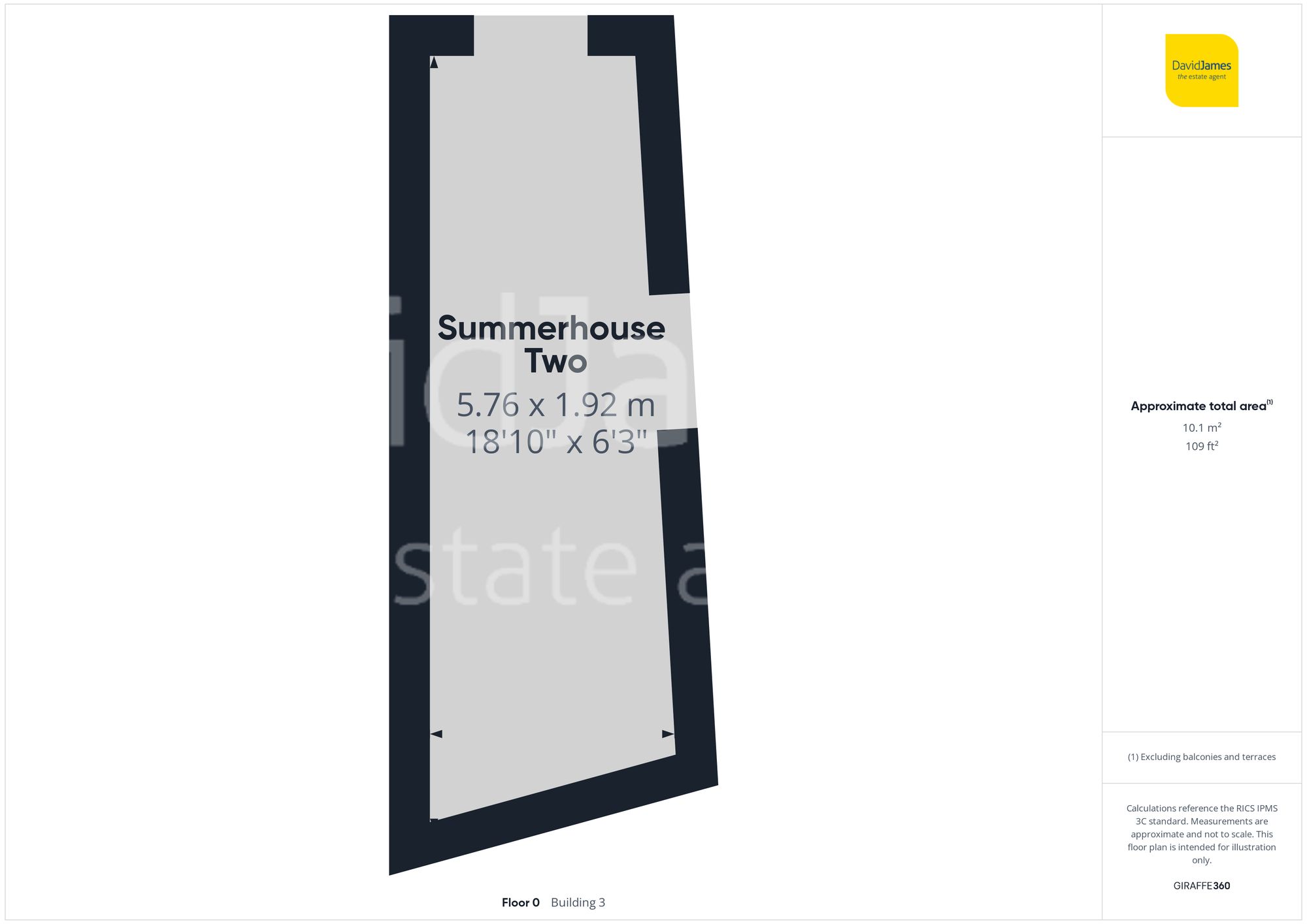 Floorplan for Elford Rise, Nottingham