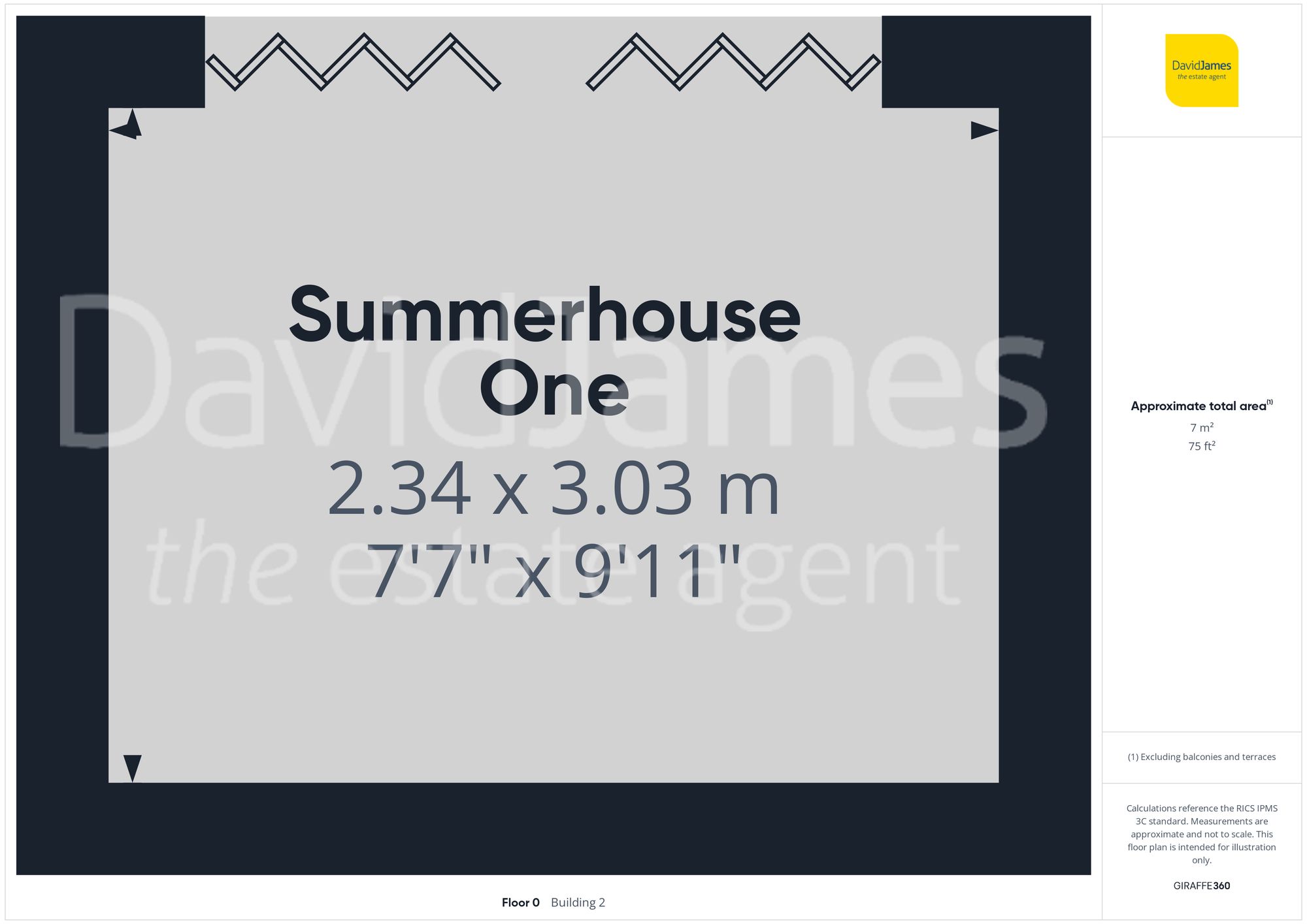 Floorplan for Elford Rise, Nottingham