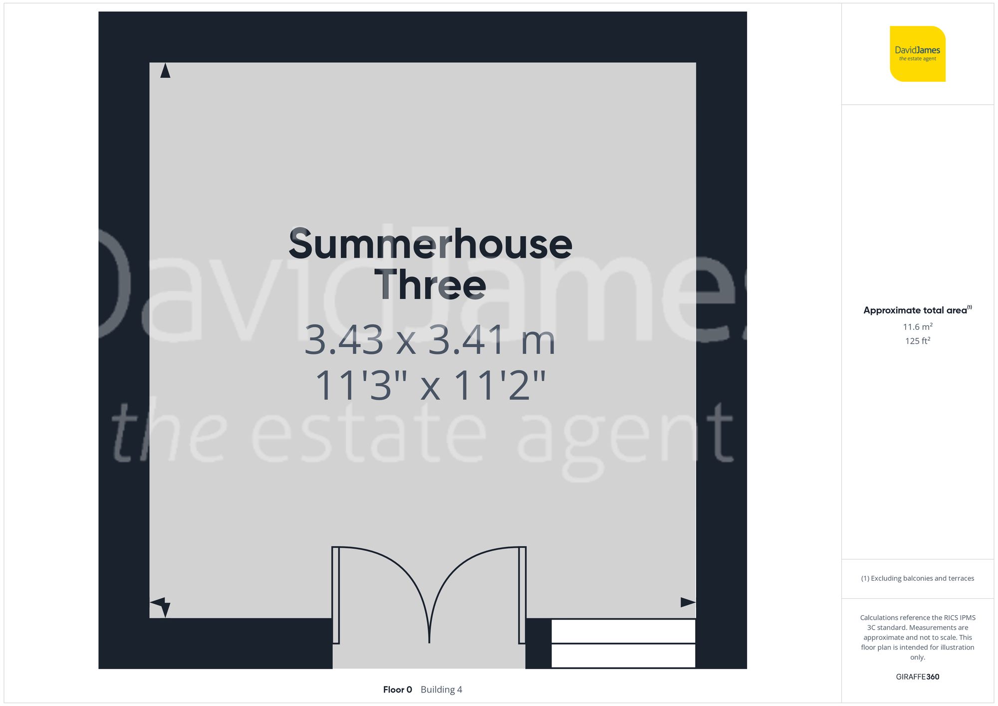 Floorplan for Elford Rise, Nottingham