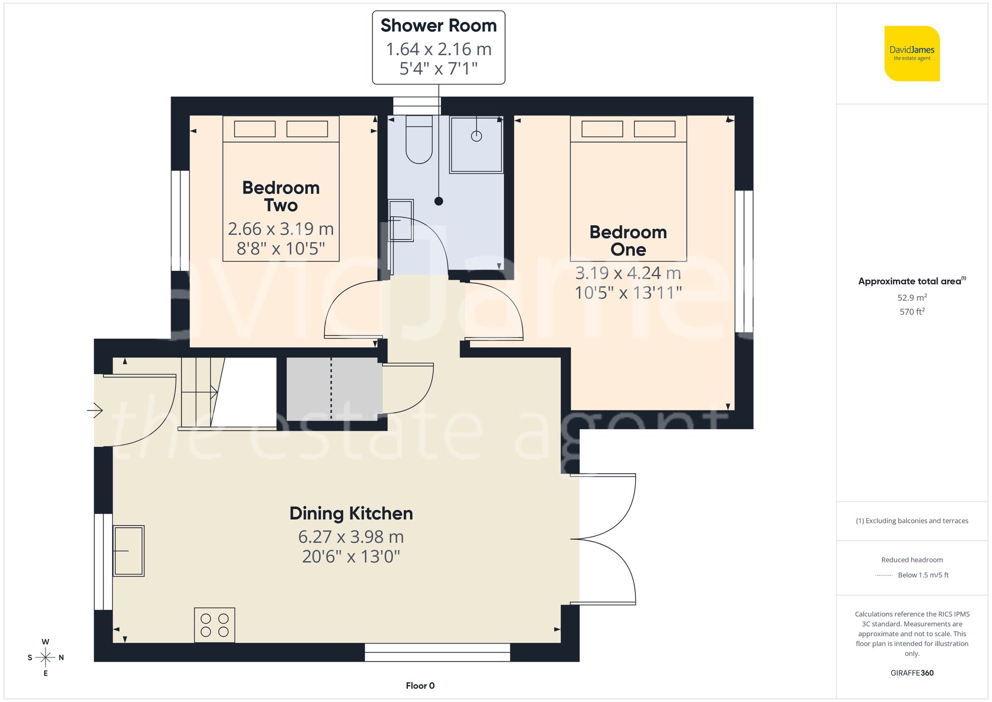 Floorplan for Coningswath Road, Carlton, Nottingham
