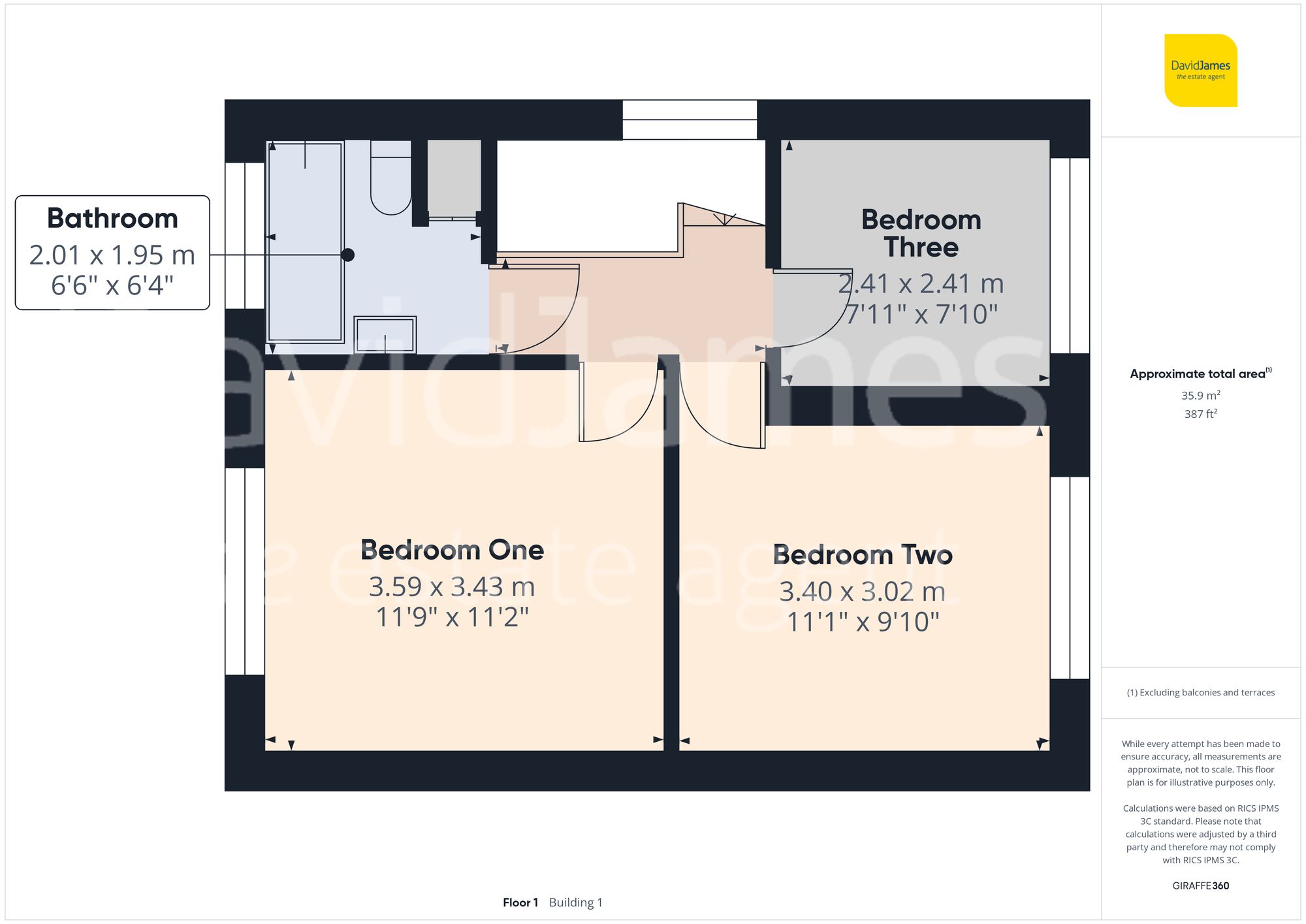 Floorplan for South View Road, Carlton, Nottingham