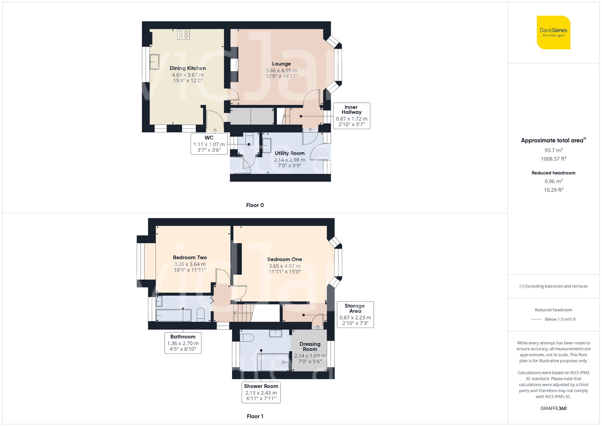 Floorplan for Roseleigh Avenue, Mapperley, Nottingham