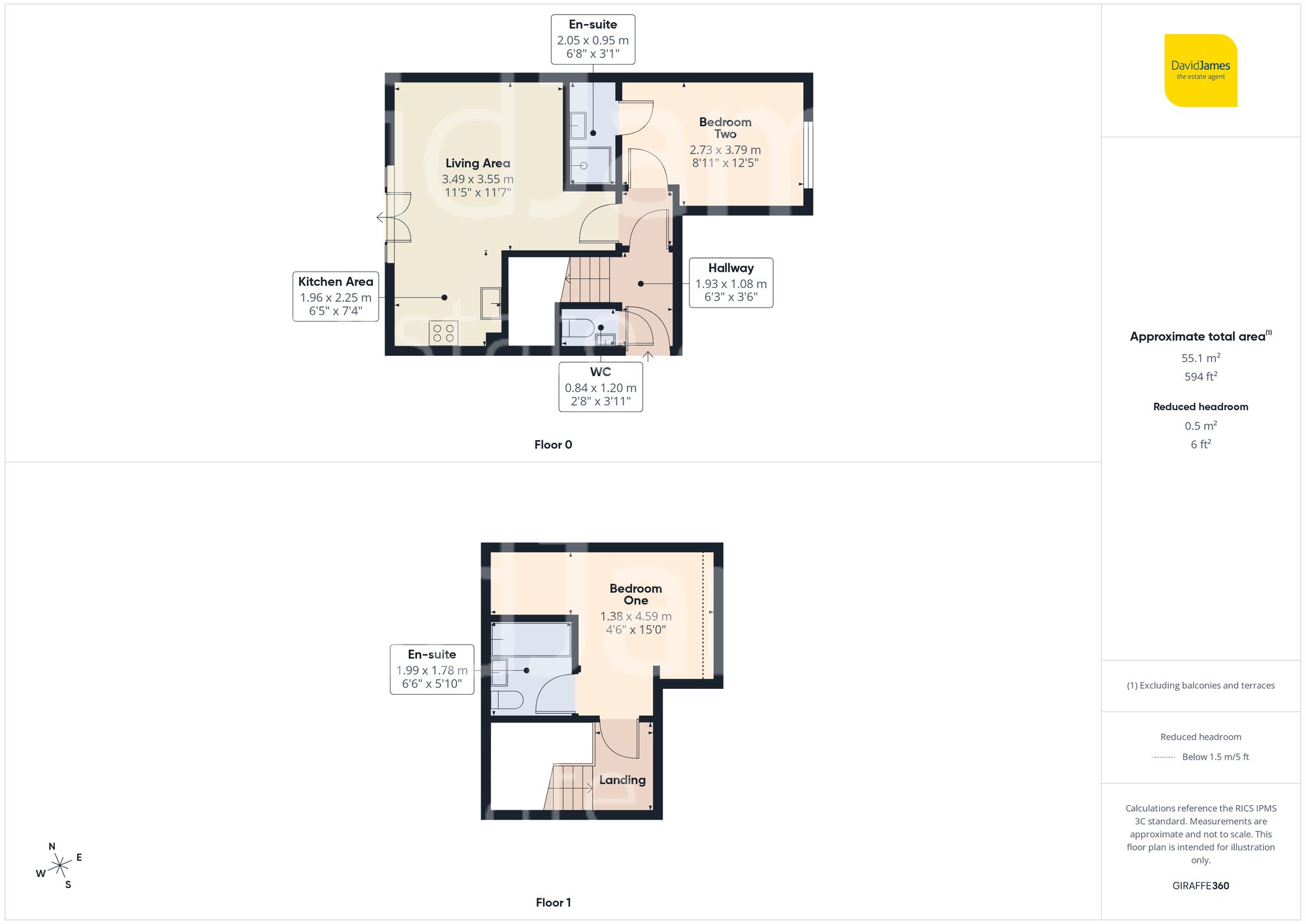 Floorplan for Brindley Court, Egerton Road, Woodthorpe, Nottingham