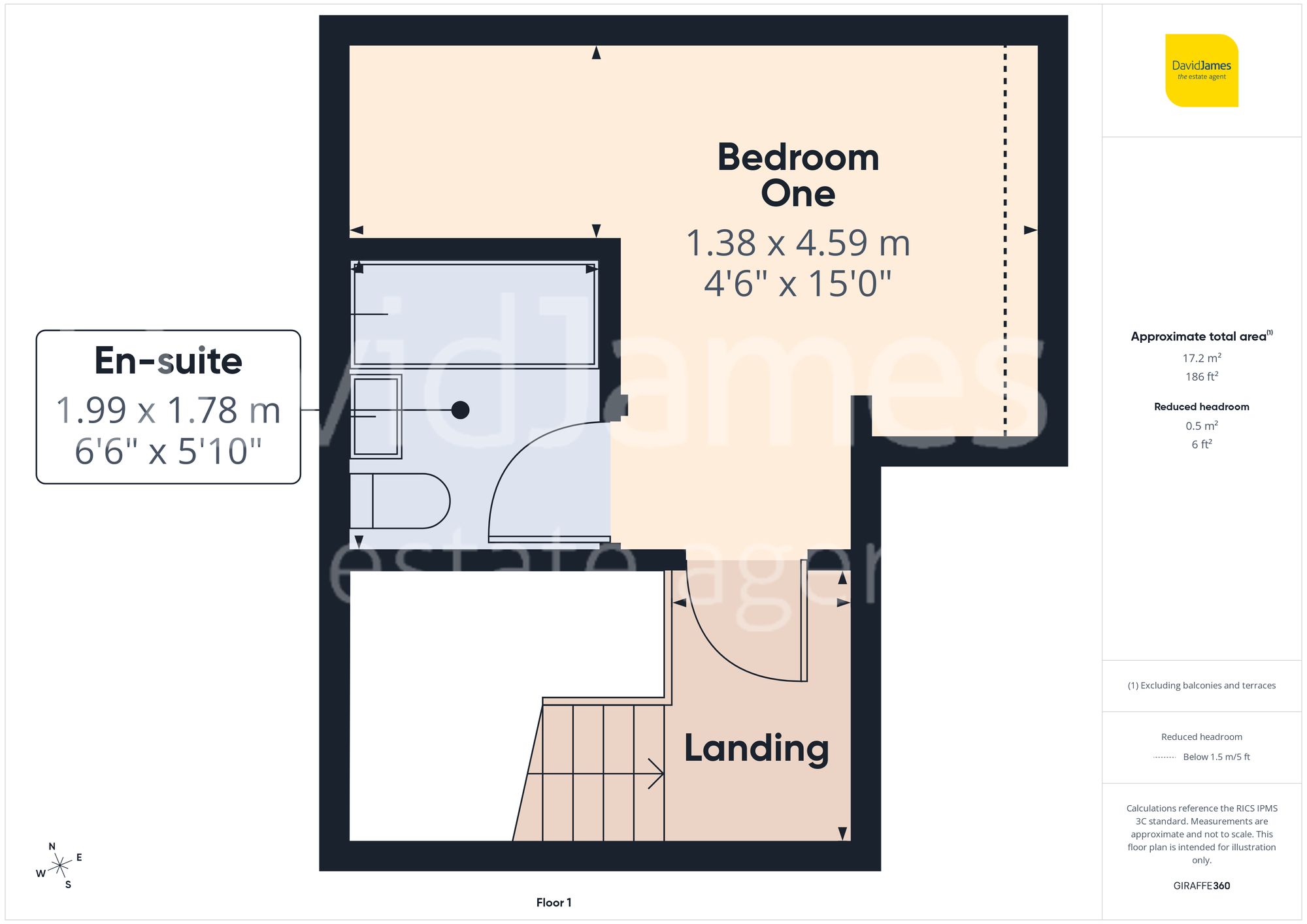 Floorplan for Brindley Court, Egerton Road, Woodthorpe, Nottingham