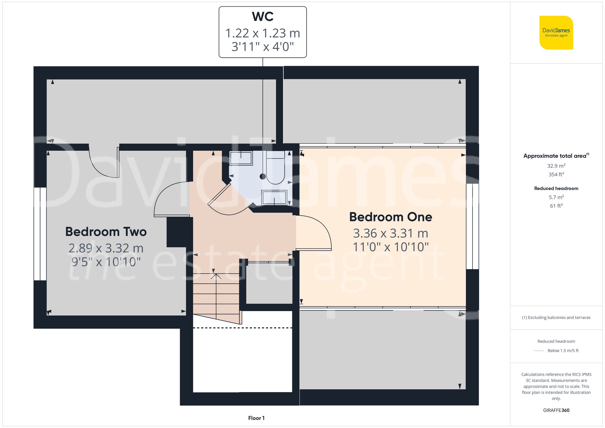 Floorplan for South View Road, Carlton, Nottingham