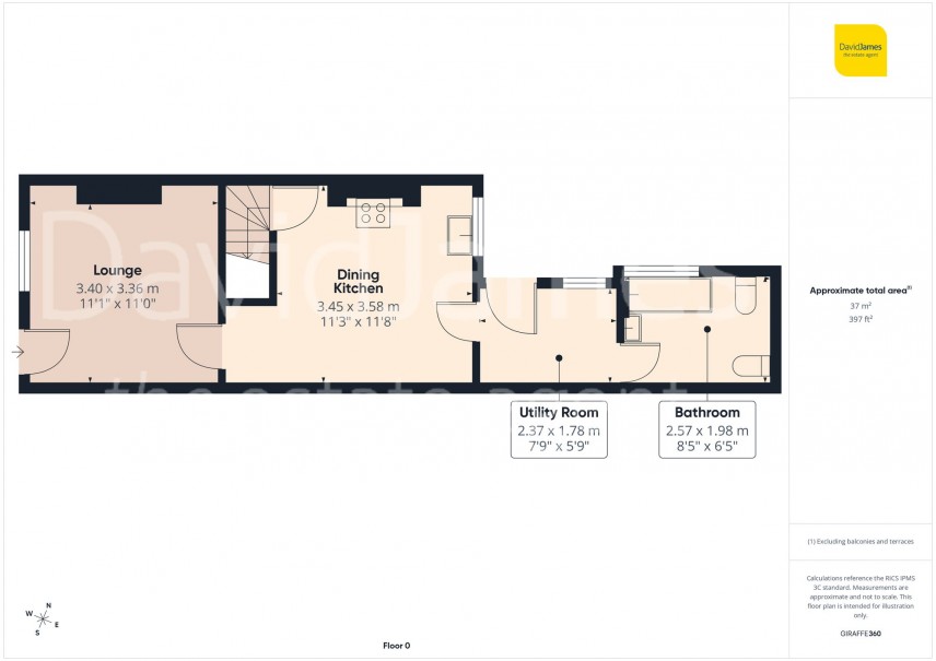 Floorplan for Gawthorne Street, New Basford, Nottingham