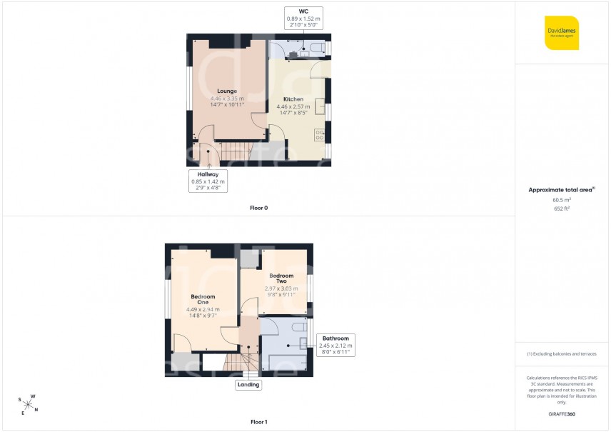 Floorplan for Waterford Street, Old Basford, Nottingham