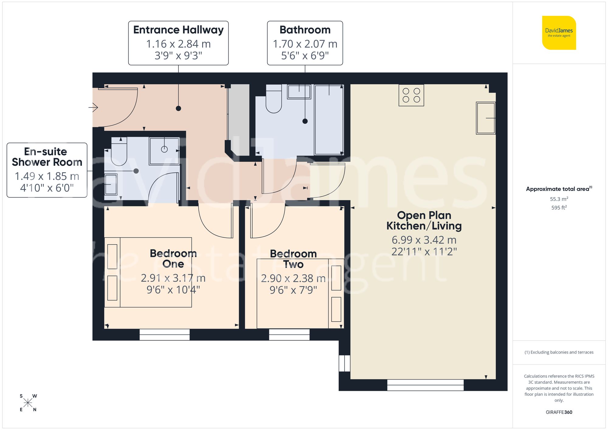 Floorplan for West Court, Westdale Lane, Mapperley, Nottingham