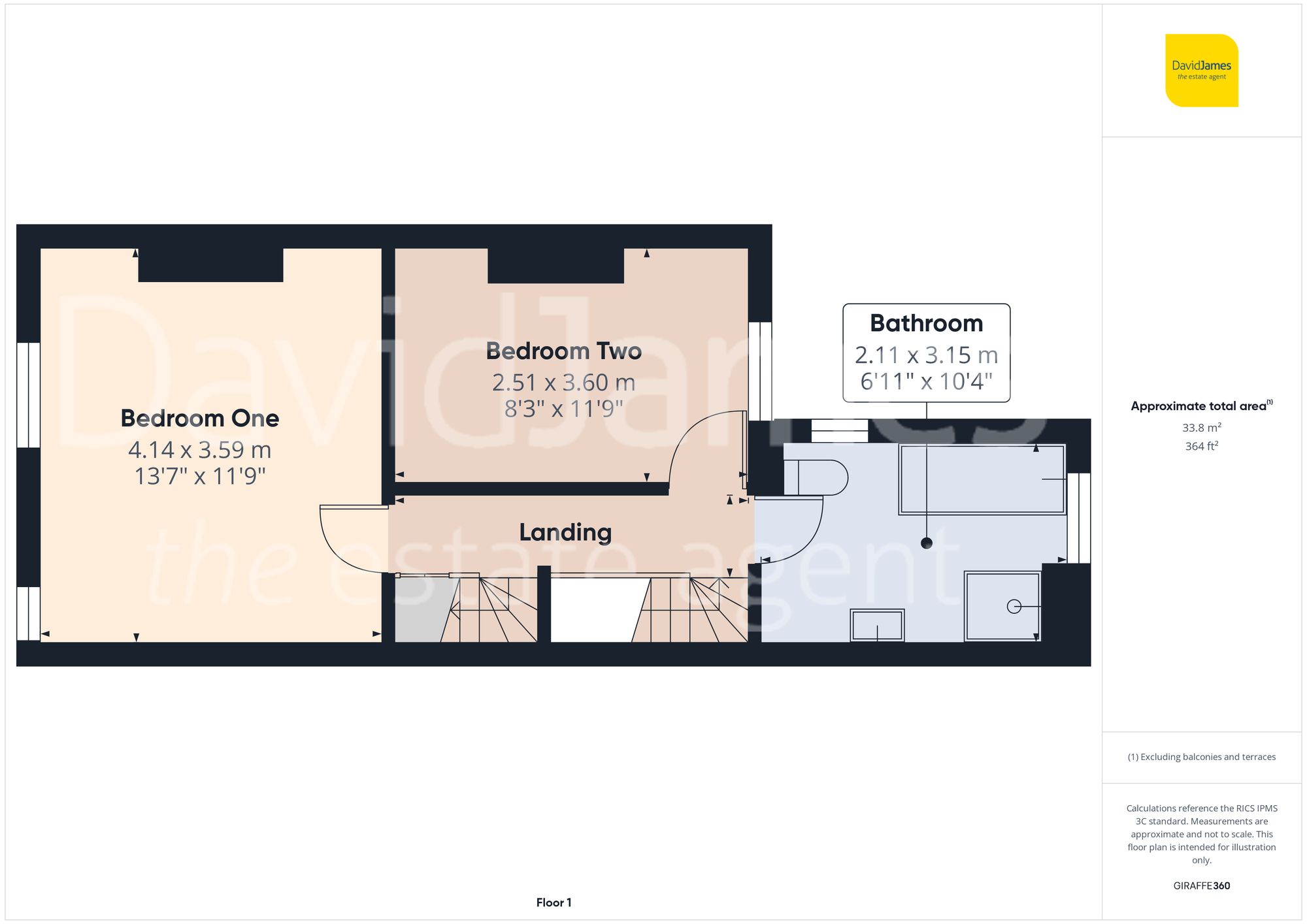 Floorplan for Hampstead Road, Mapperley, Nottingham