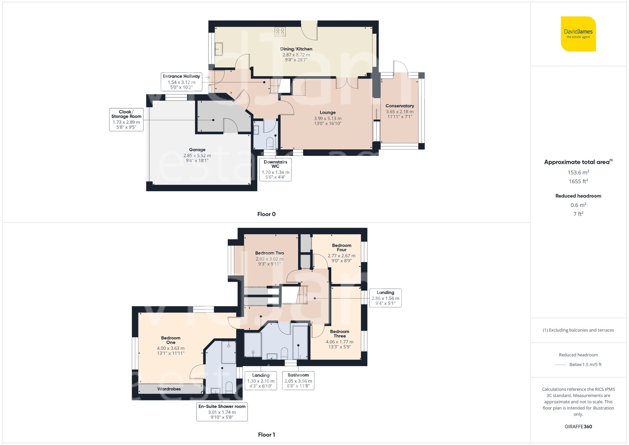 Floorplan for Chedington Avenue, Mapperley, Nottingham