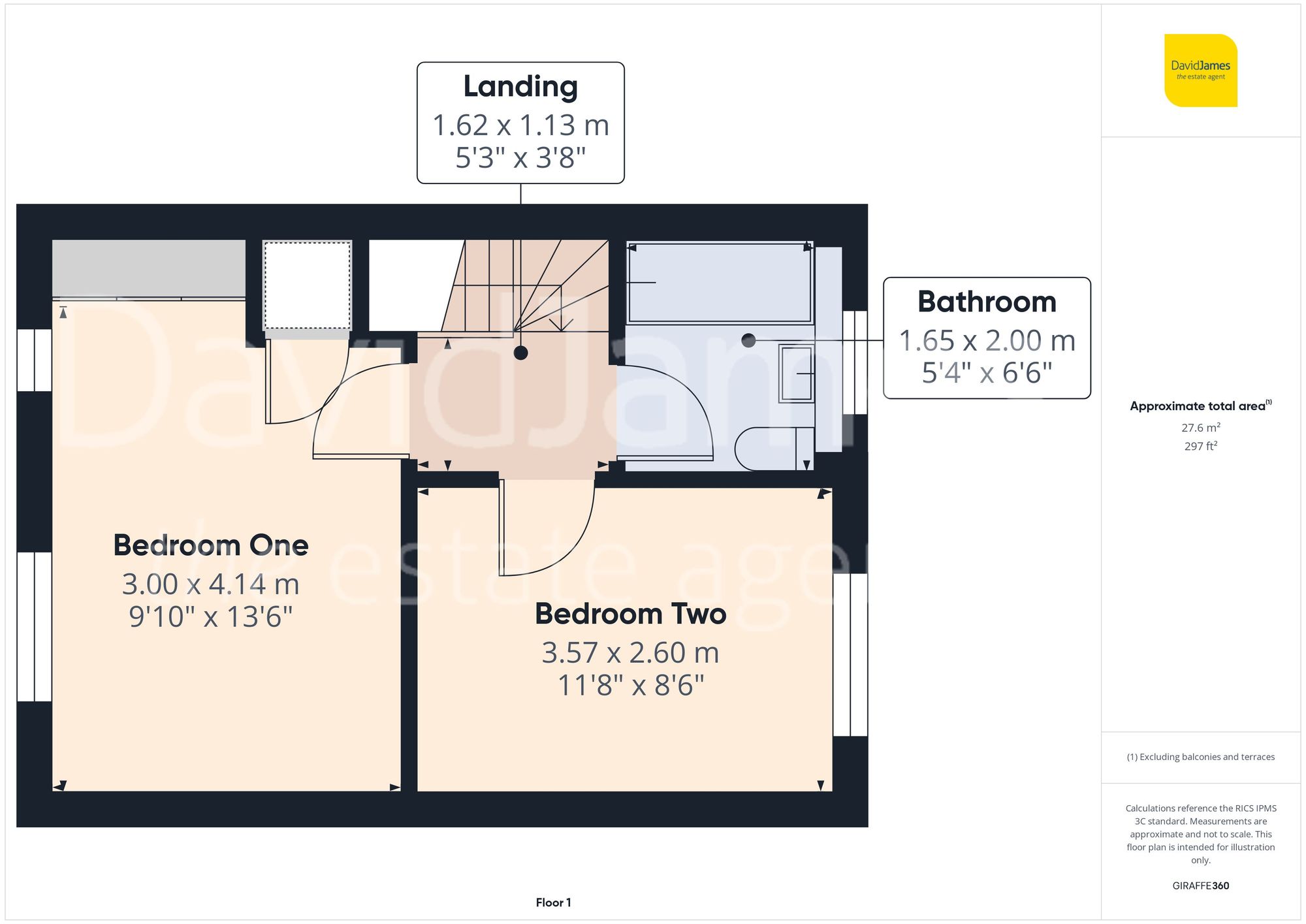 Floorplan for Highland Drive, Sutton in Ashfield, Nottinghamshire