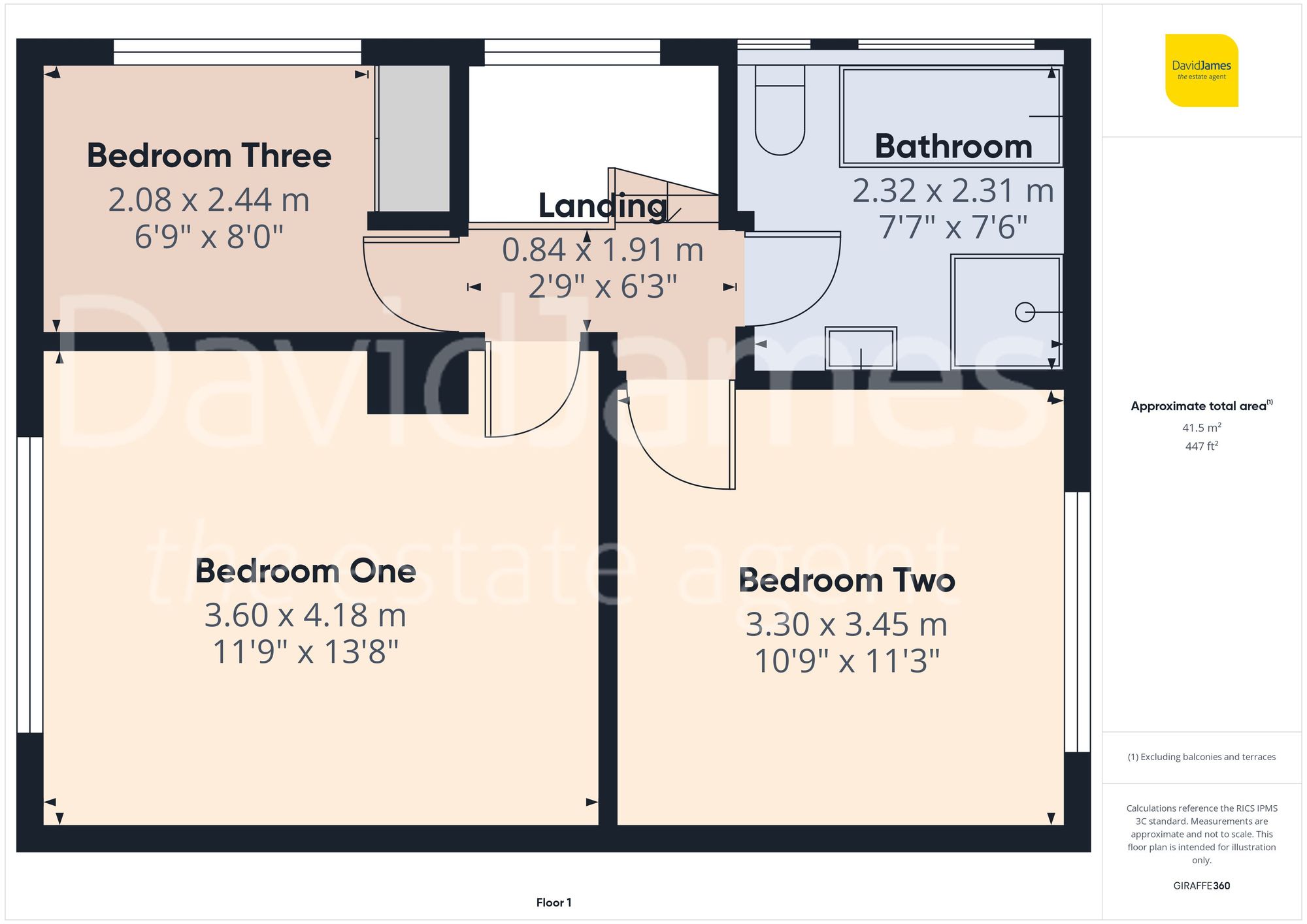 Floorplan for Riley Avenue, Sutton in Ashfield, Nottinghamshire