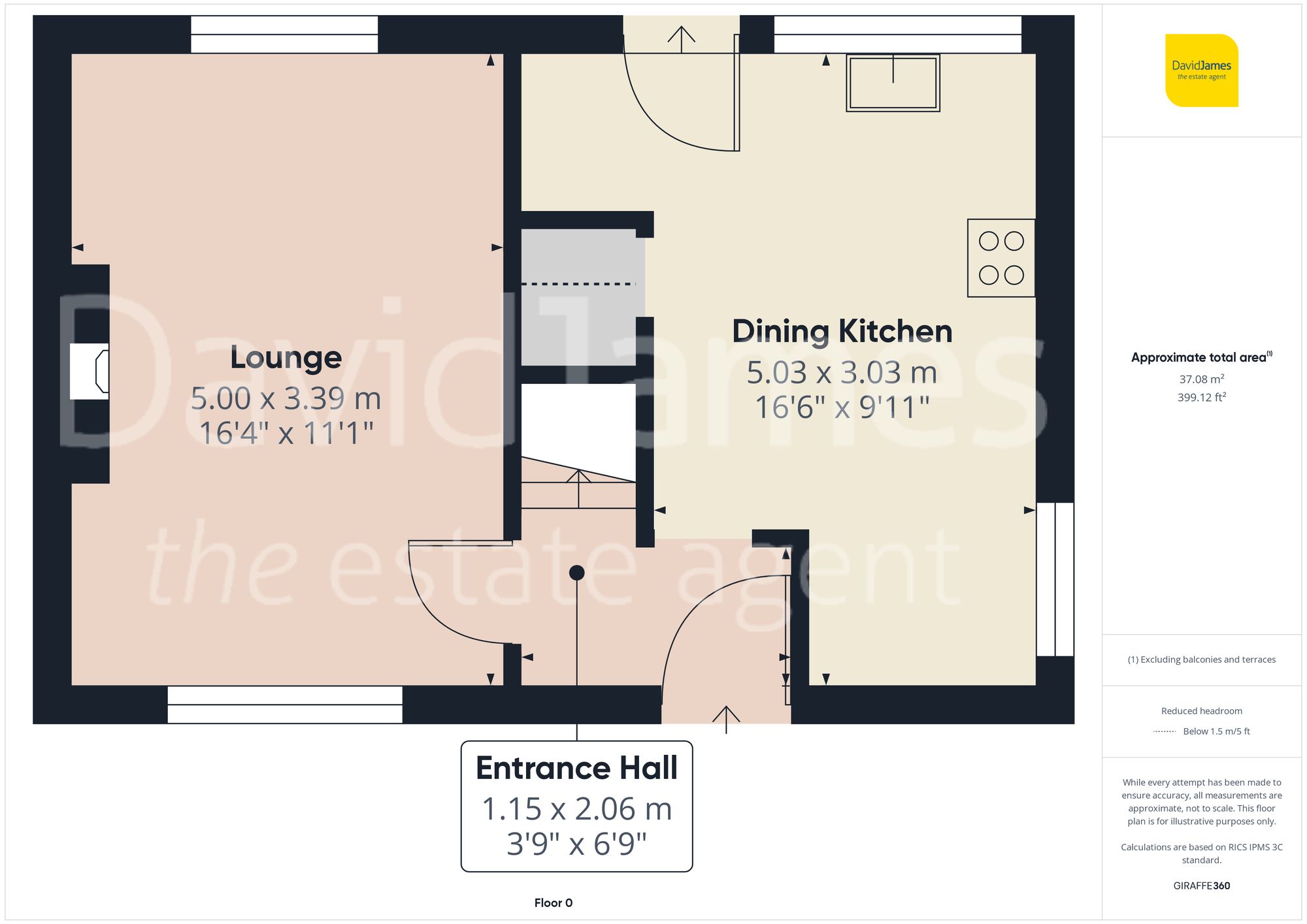 Floorplan for Serlby Rise, Nottingham