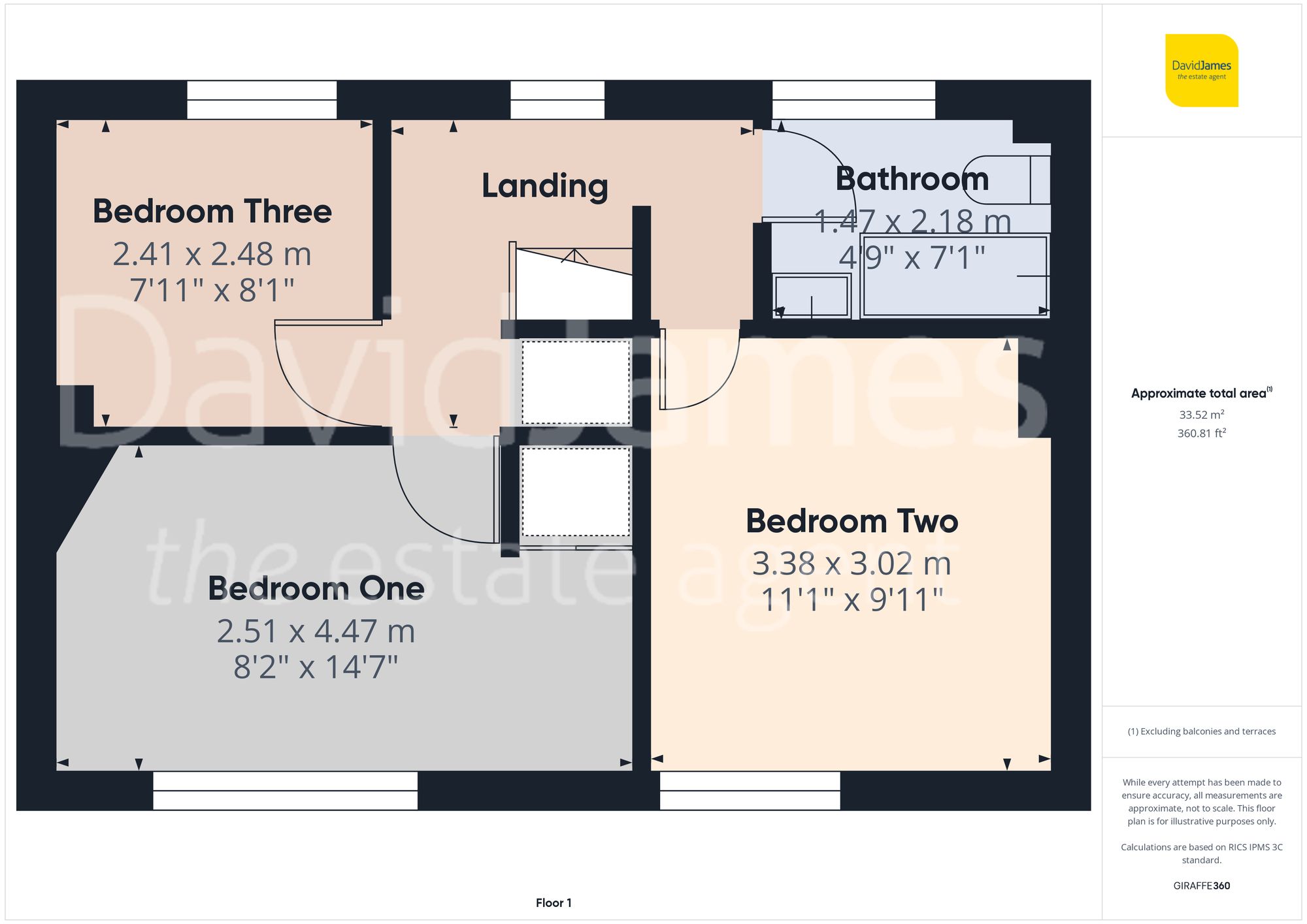Floorplan for Serlby Rise, Nottingham