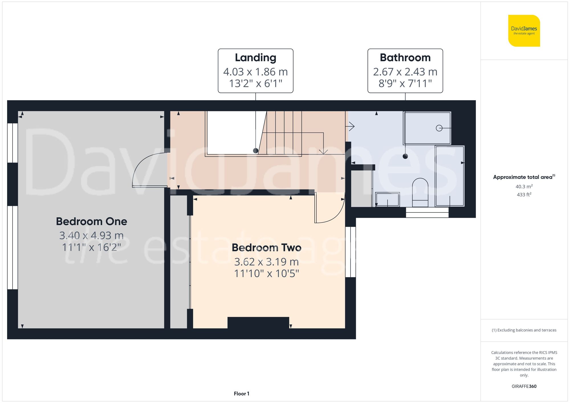 Floorplan for The Common, South Normanton
