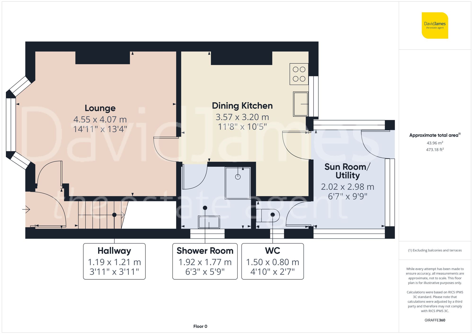 Floorplan for Perlethorpe Avenue, Gedling, Nottingham