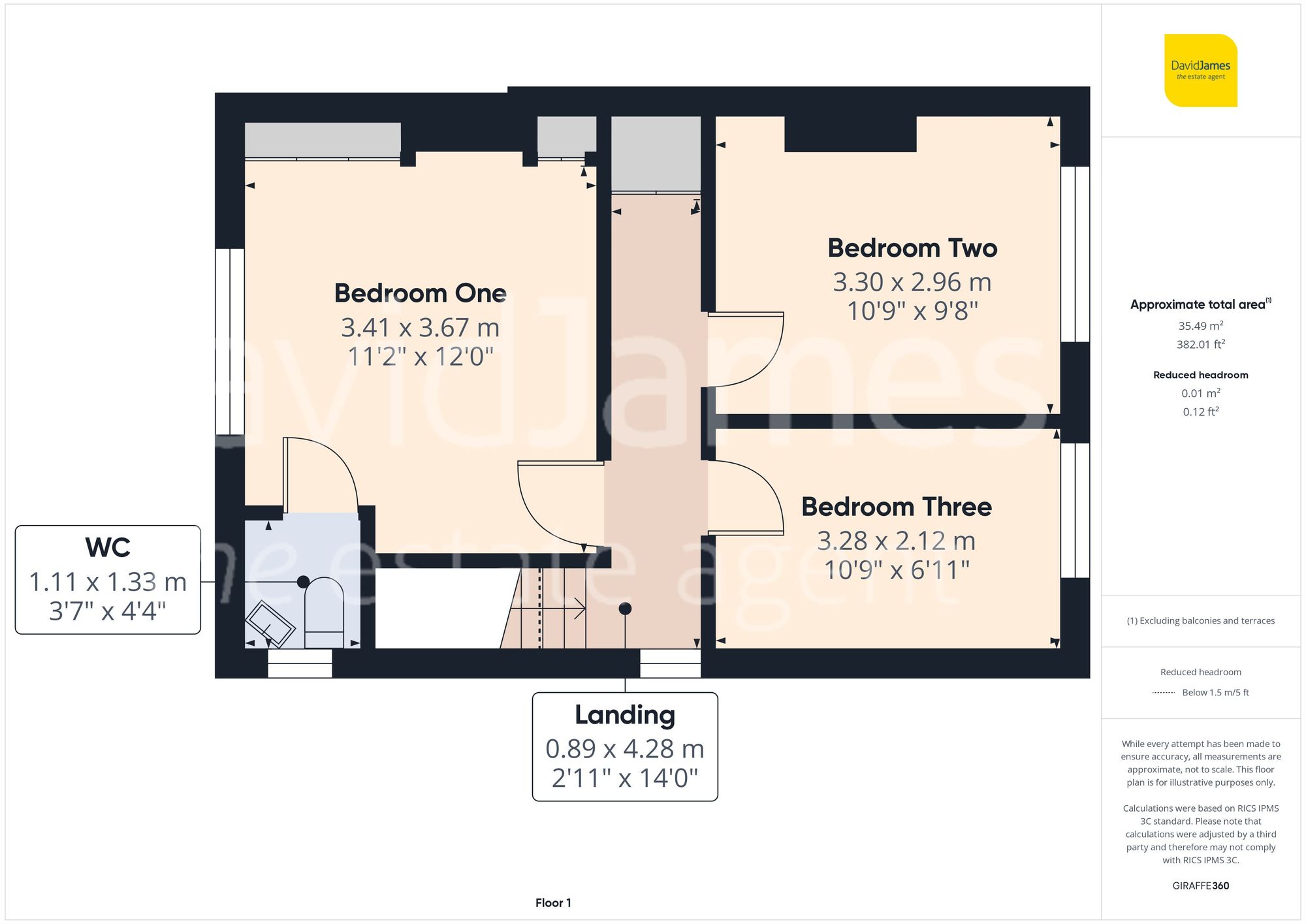 Floorplan for Perlethorpe Avenue, Gedling, Nottingham