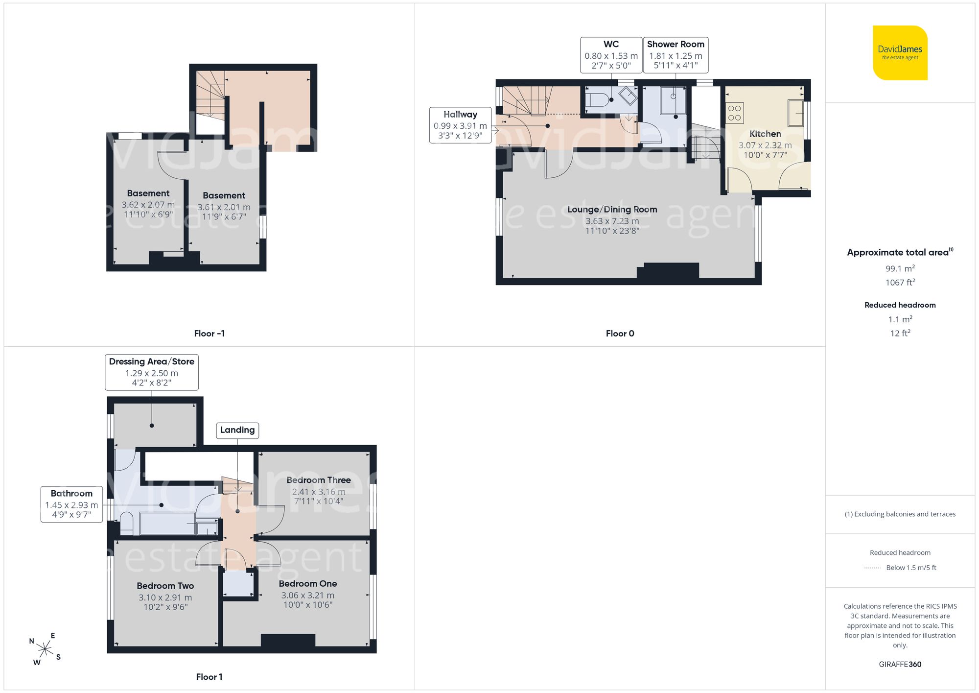 Floorplan for Caunton Avenue, Nottingham