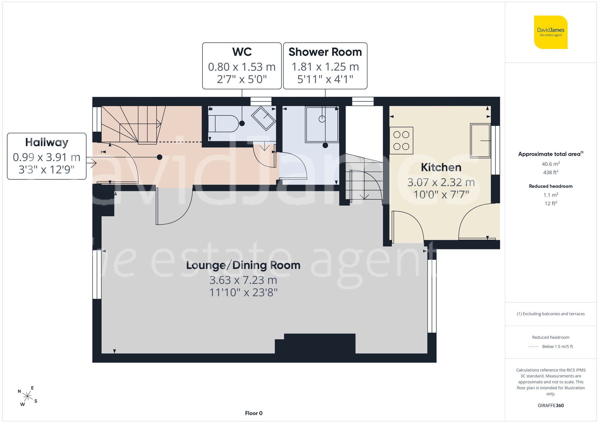 Floorplan for Caunton Avenue, Nottingham