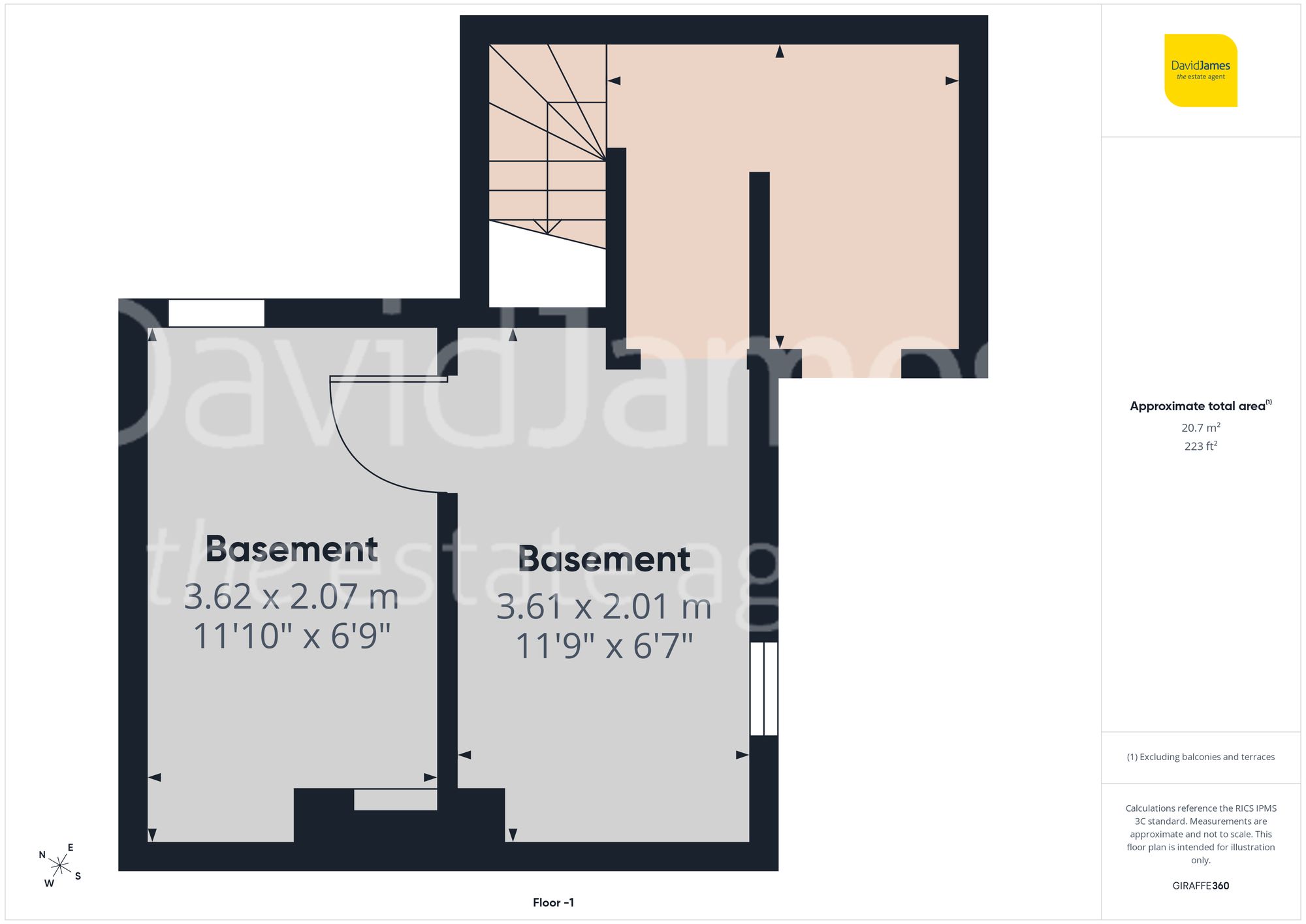 Floorplan for Caunton Avenue, Nottingham