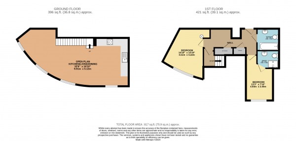 Floorplan for Brigg Road, Barton Upon Humber, North Lincs