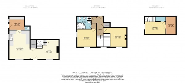 Floorplan for Holydyke, Barton Upon Humber, North Lincs