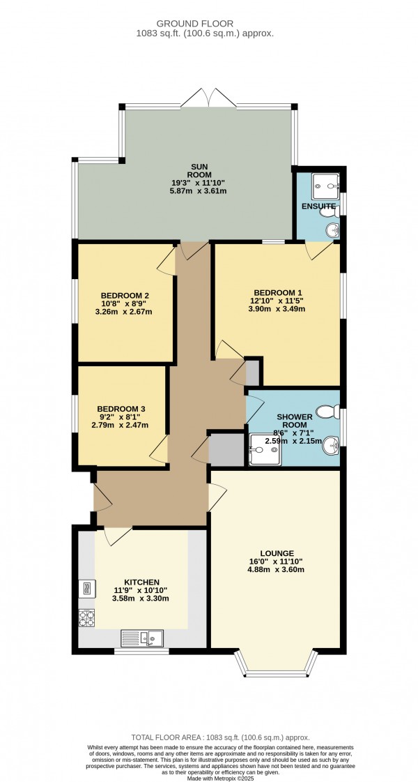 Floorplan for Goxhill, Barrow Upon Humber