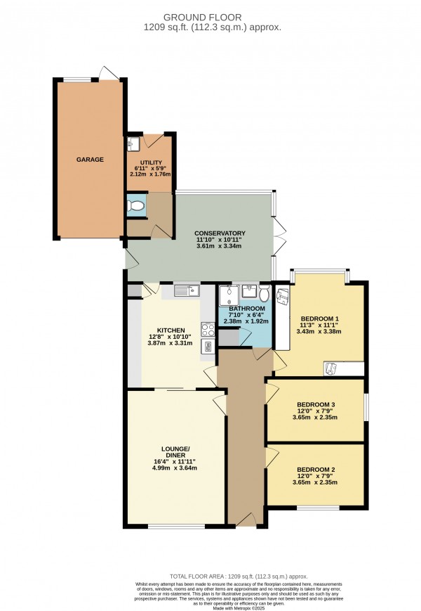 Floorplan for Barton Upon Humber, North Lincolnshire
