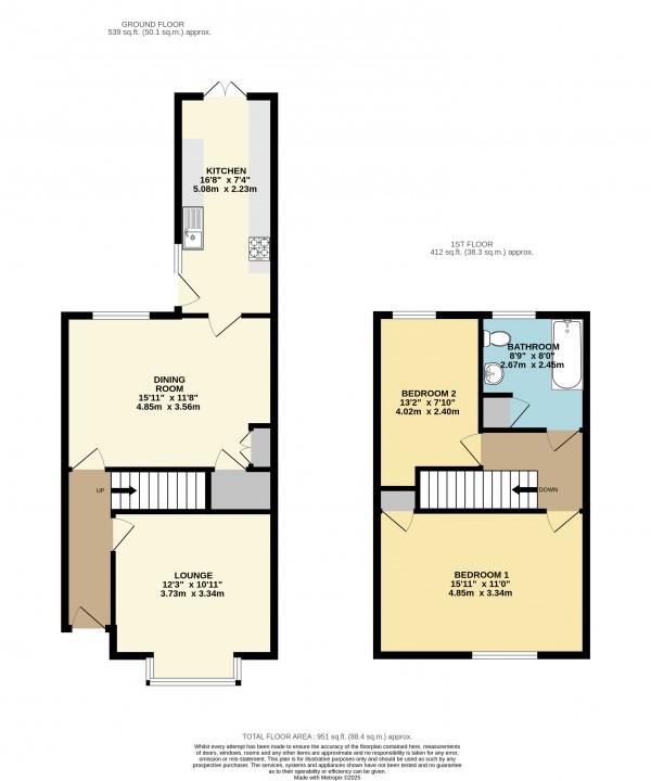 Floorplan for Wold Road, Barrow Upon Humber, North Lincolnshire