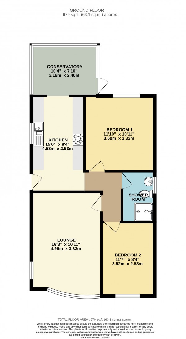 Floorplan for Barton Upon Humber, North Lincolnshire
