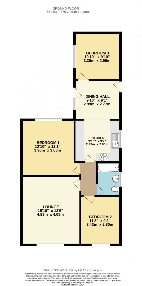 Floorplan for Station Road, Ulceby, North Lincolnshire