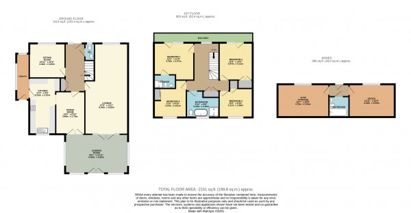 Floorplan for Caistor Road, New Barnetby, North Lincolnshire
