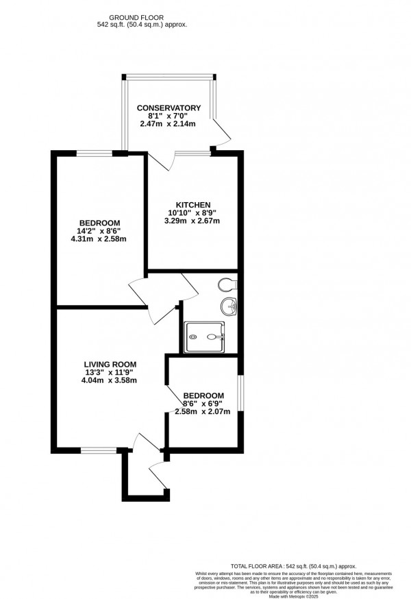 Floorplan for Paddock Rise, Barrow Upon Humber, North Lincolnshire