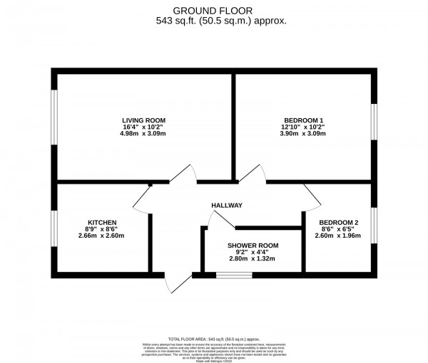 Floorplan for South Ferriby, North Lincolnshire