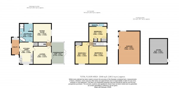Floorplan for Pasture Road South, Barton-Upon-Humber, North Lincolnshire