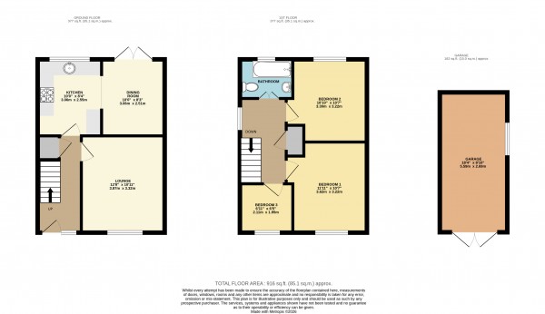 Floorplan for New Holland, North Lincolnshire