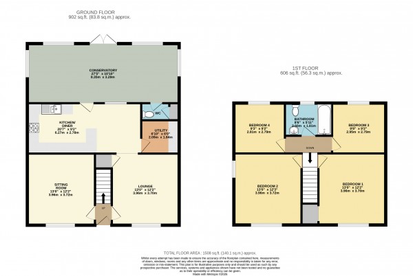 Floorplan for Town Street, Barrow Upon Humber, North Lincs