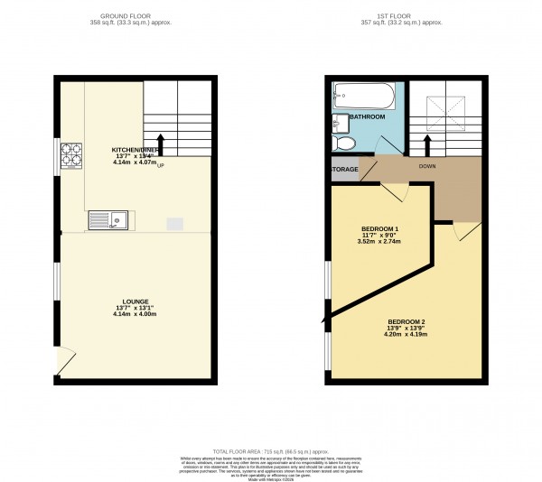 Floorplan for (Off Market Place), Barton Upon Humber, North Lincolnshire